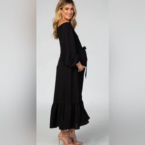 Pinkblush Black Long Sleeve Dress